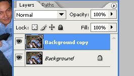 the duplicated layer
